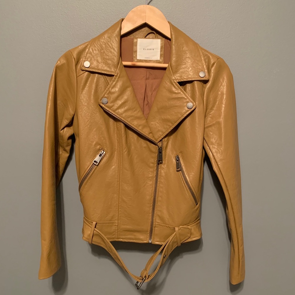 Elodie Faux Leather Jacket